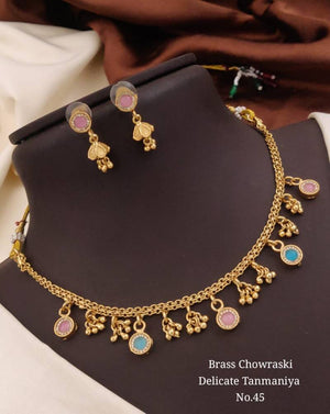 Brass Chowraski Delicate Tanmaniya 1