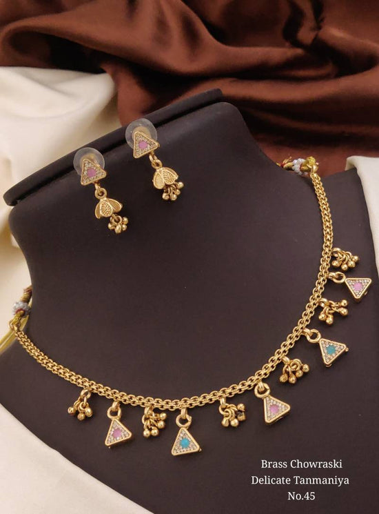 Brass Chowraski Delicate Tanmaniya 1