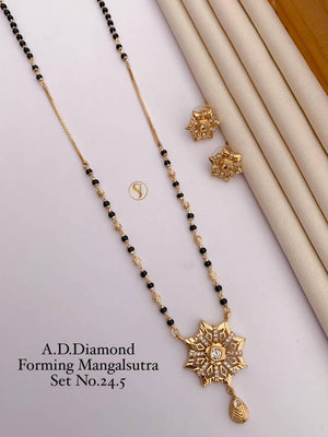 Ad Diamond Forming Mangalsutra 1