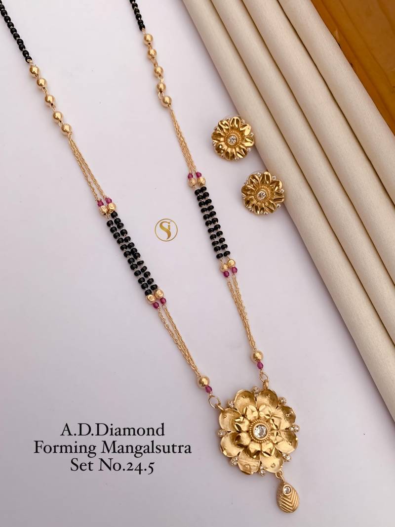 Ad Diamond Forming Mangalsutra 1