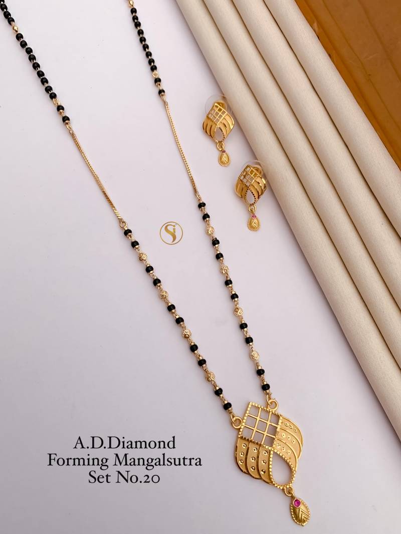 Ad Diamond Forming Mangalsutra 1