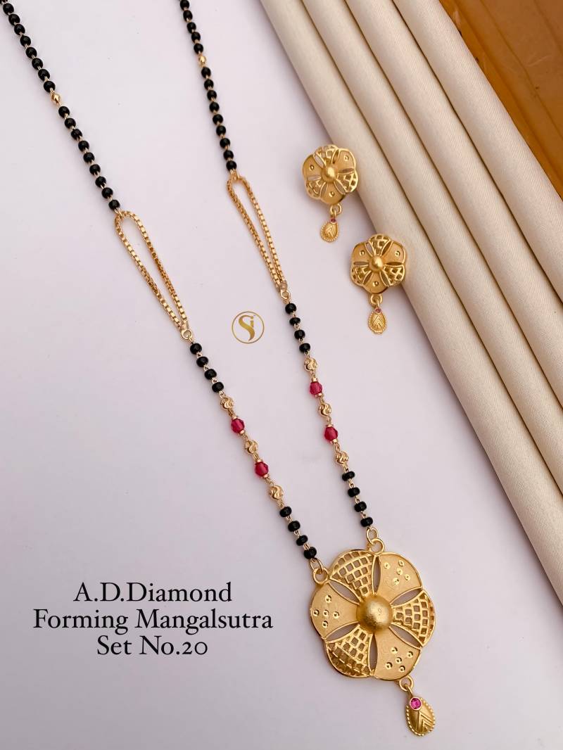 Ad Diamond Forming Mangalsutra 1