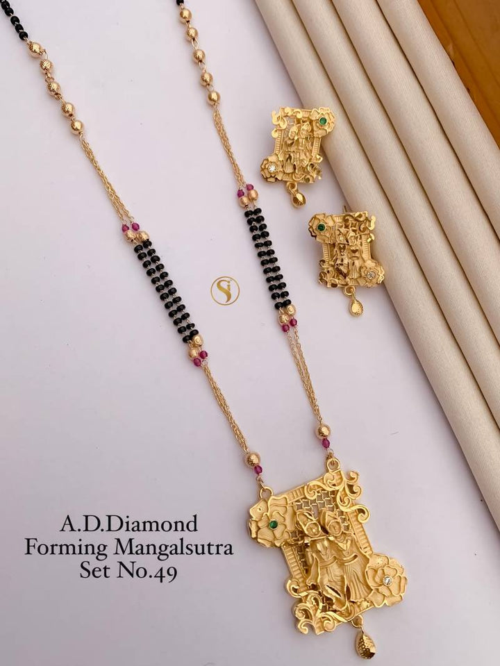 Ad Diamond Forming Mangalsutra 2