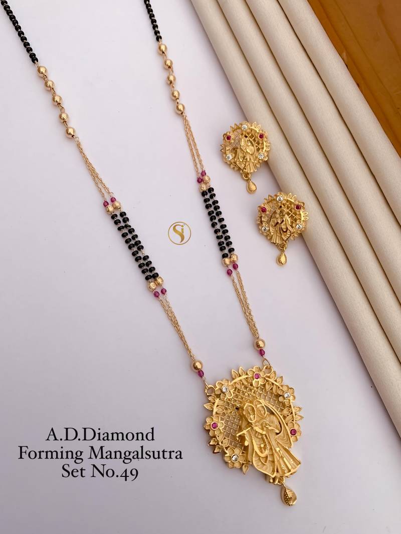 Ad Diamond Forming Mangalsutra 2