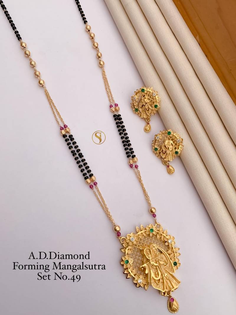 Ad Diamond Forming Mangalsutra 2