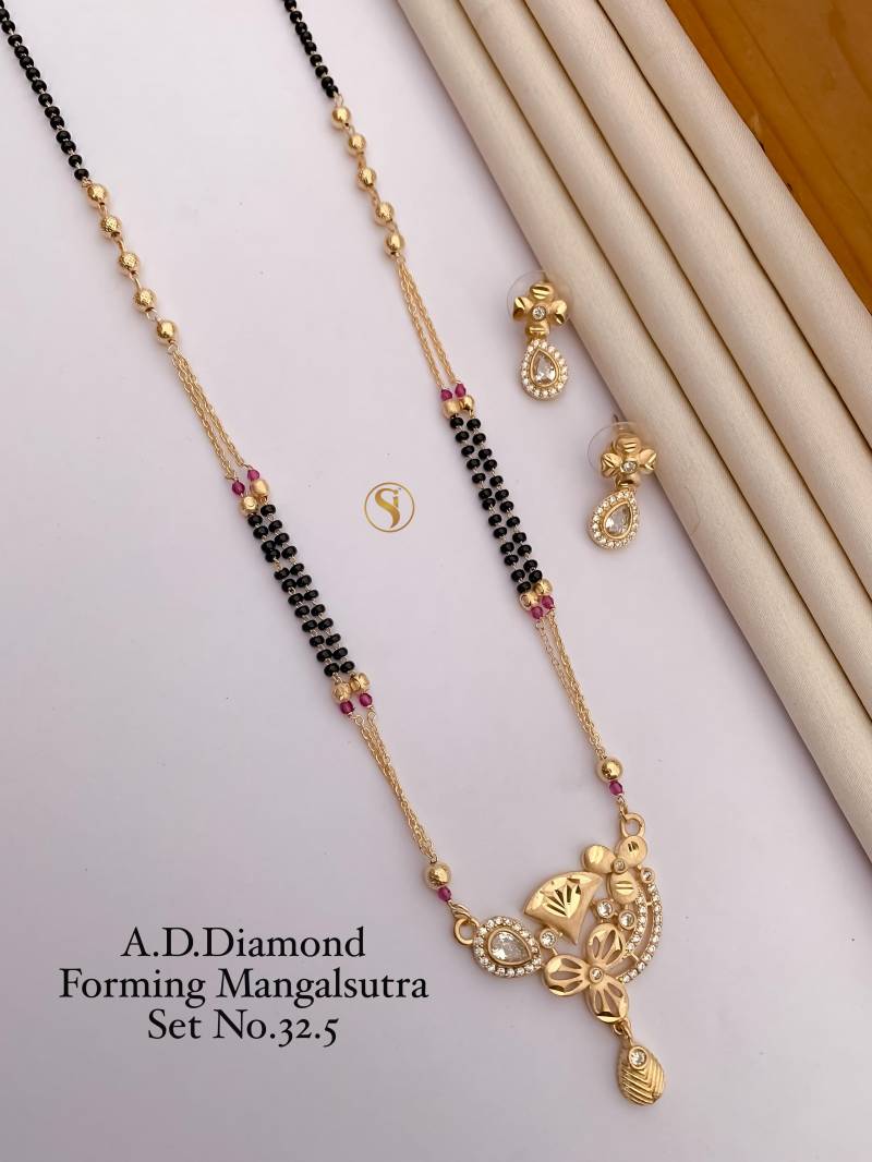 Ad Diamond Forming Mangalsutra 3