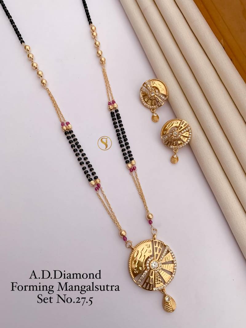 Ad Diamond Forming Mangalsutra 3