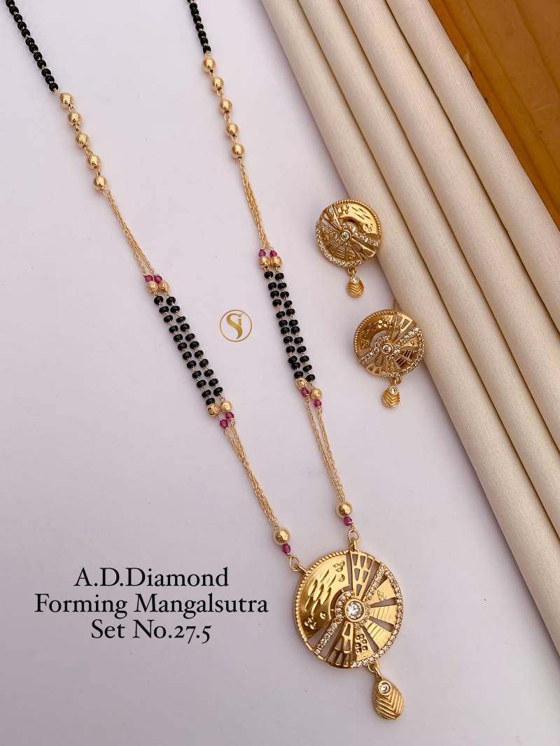 Ad Diamond Forming Mangalsutra 3