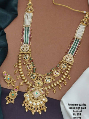 Premium Quality High Gold Rani Set 1