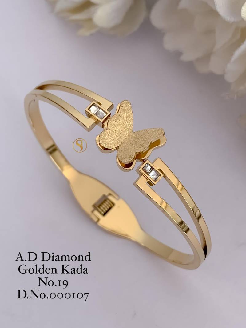 AD Diamond Golden Kada 3