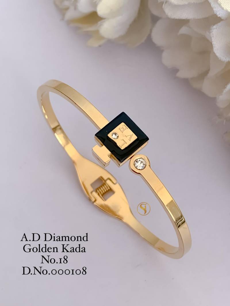 AD Diamond Golden Kada 3