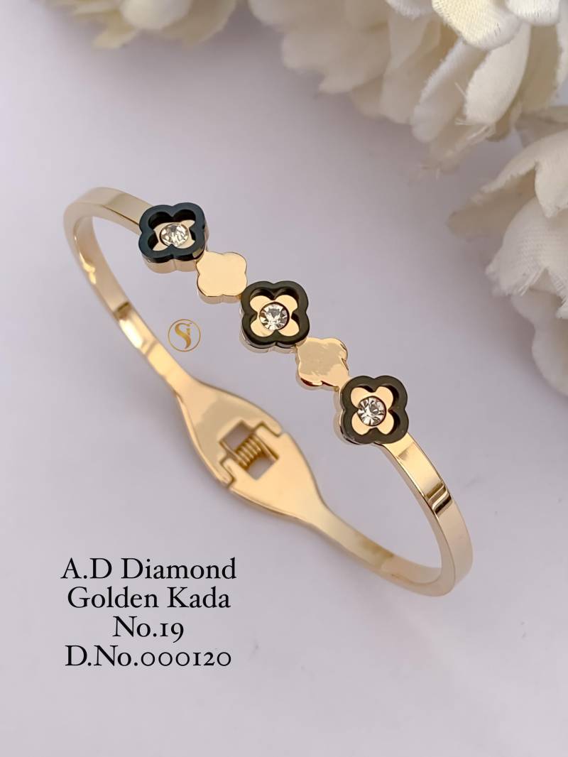 AD Diamond Golden Kada 3