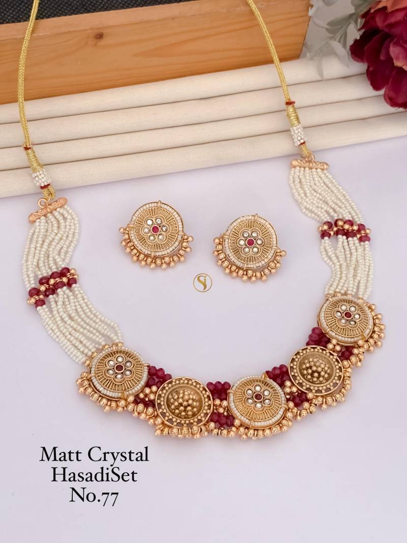 Matt Crystal Hasdi Set 3(3 Pcs)