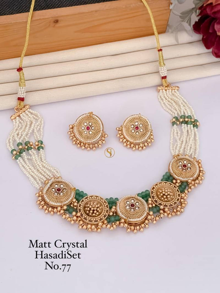 Matt Crystal Hasdi Set 3(3 Pcs)