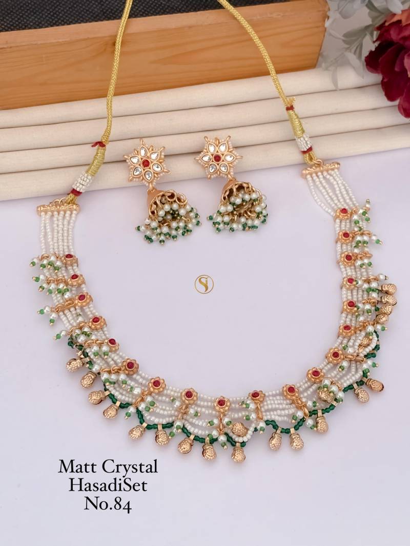 Matt Crystal Hasdi Set 2 (4 Pcs)