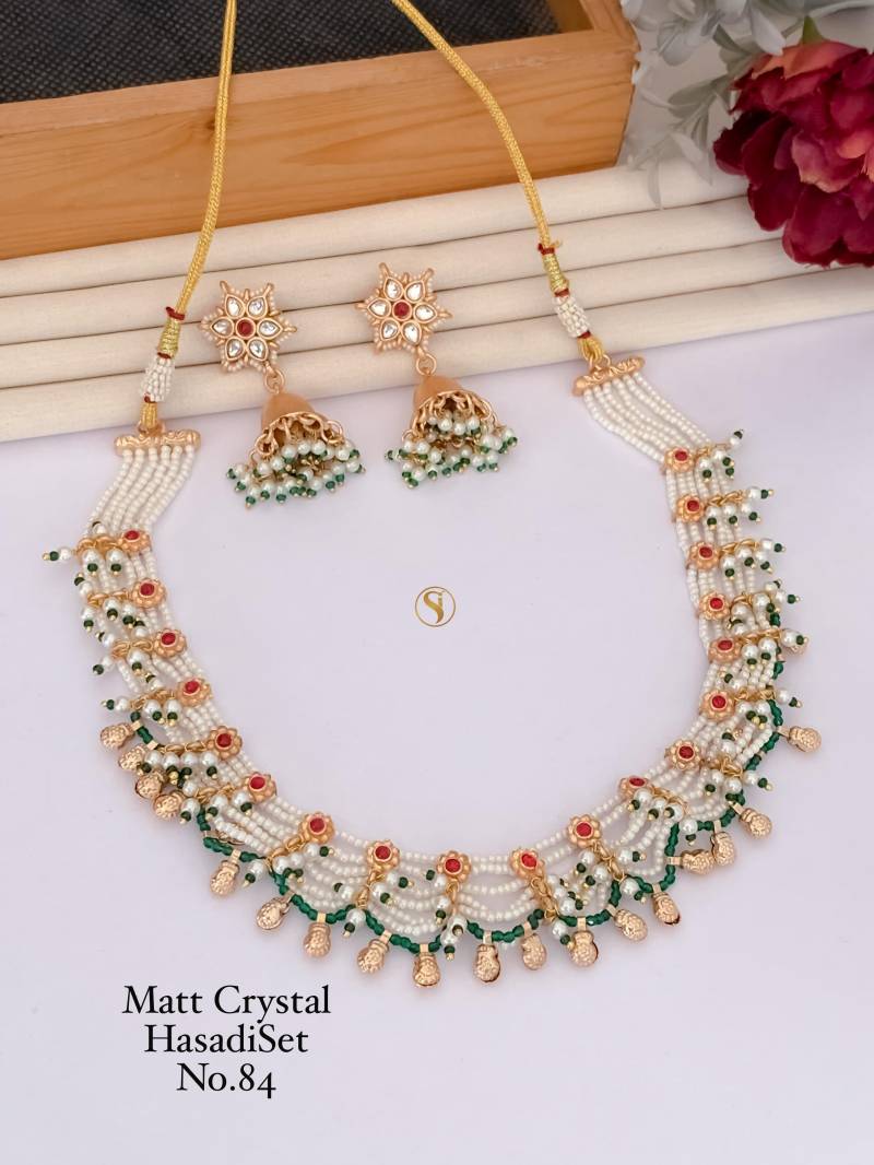Matt Crystal Hasdi Set 2 (4 Pcs)