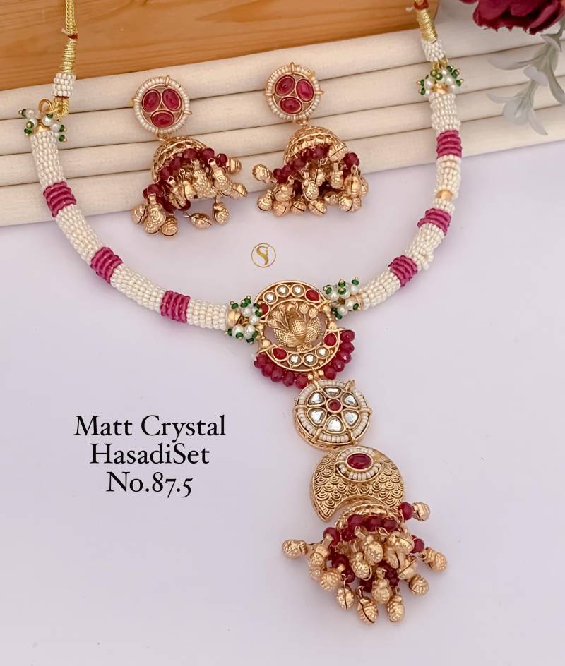 Matt Crystal Hasdi Set 2 (4 Pcs)