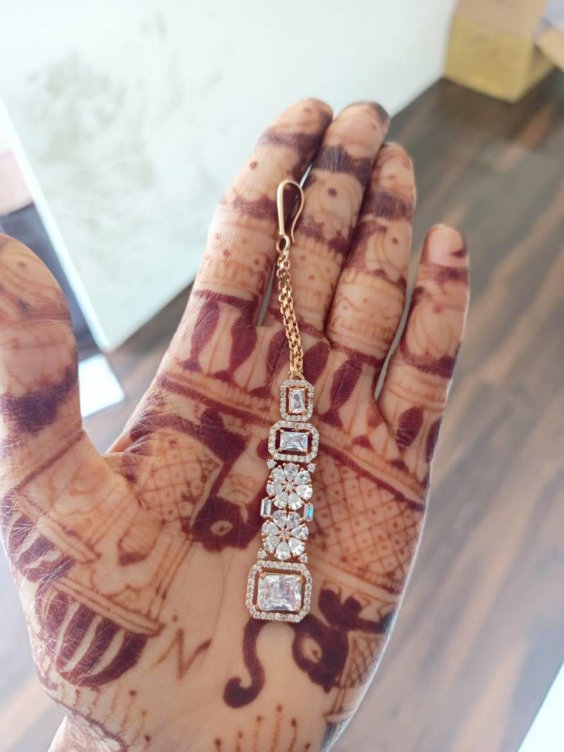 Ad Diamond Silver Tikka 1 (11 Pcs)