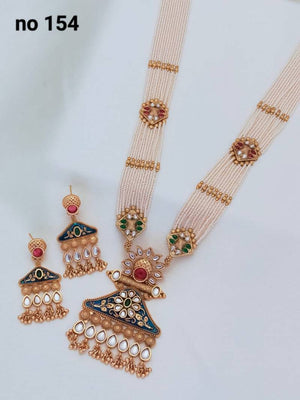 Brass High Gold Mala Set 15 (2 Pcs)