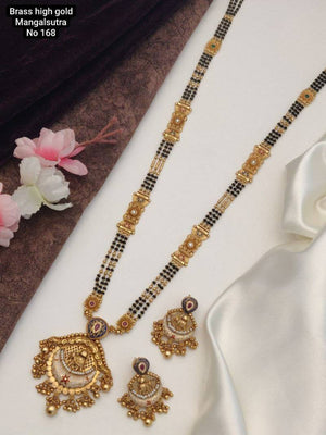 Brass High Gold Mangalsutra 41 (2 Pcs)