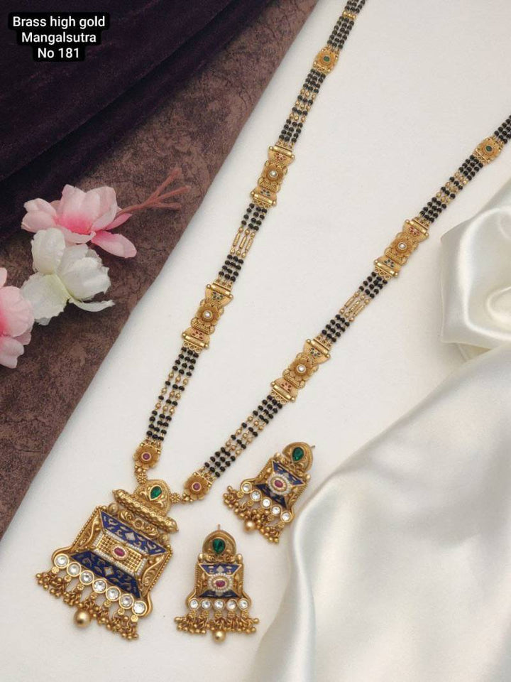 Brass High Gold Mangalsutra 42 (2 Pcs)