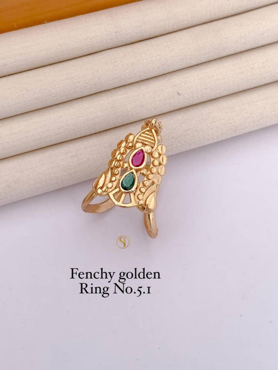 Ad Diamond Matt Golden Ring 3 (26 Pcs)