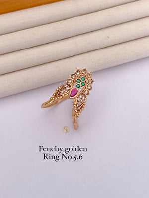 Ad Diamond Matt Golden Ring 3 (26 Pcs)