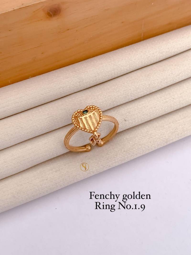 Ad Diamond Matt Golden Ring 3 (26 Pcs)