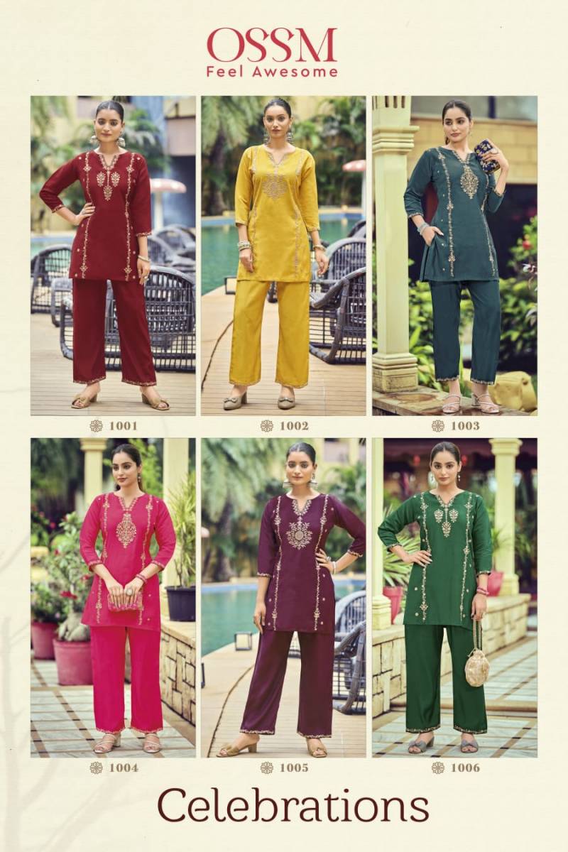 Ossm Celebrations Co Ord Set