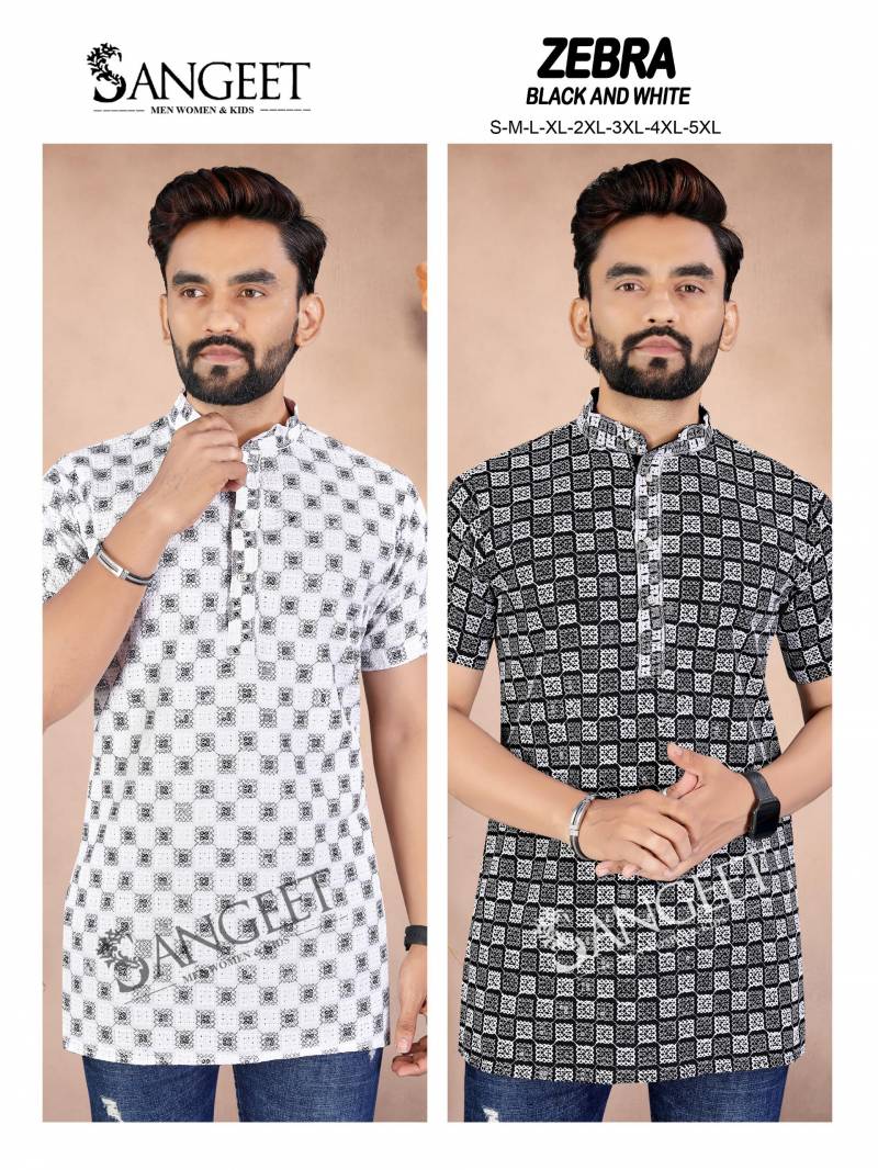 Sangeet Zebra Black And White