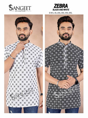 Sangeet Zebra Black And White