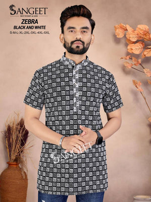 Sangeet Zebra Black And White