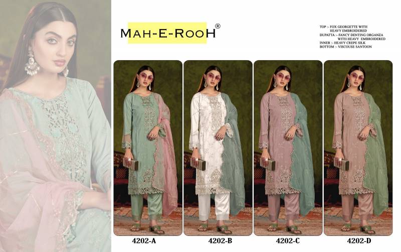 Mah E Rooh 4202 A To D