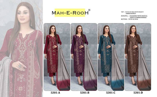 Mah E Rooh 5201 A To D