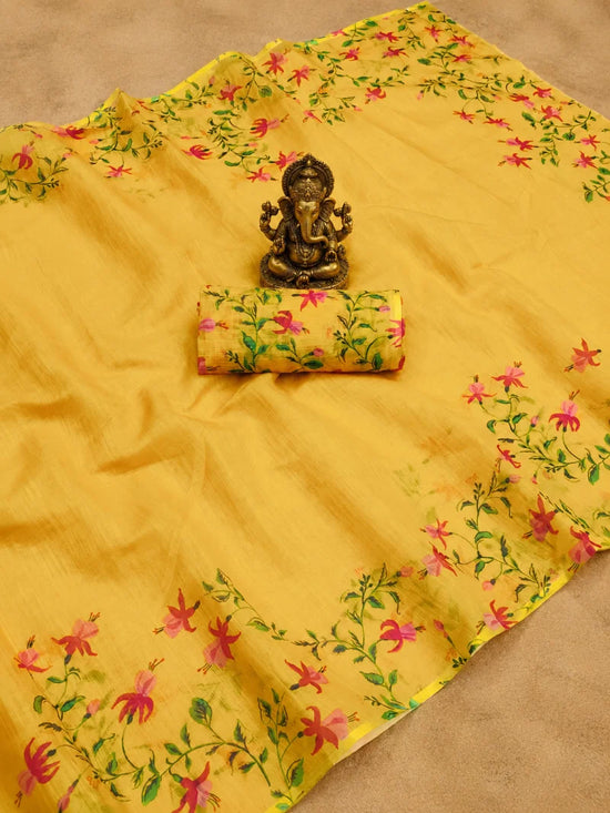 amrah-wholesale-scmg-flora-g-linen-floral-printed-saree-surat