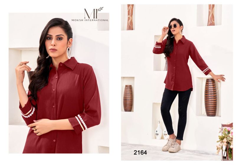 Moksh Dream Shirt D No 2164 Rinkal Cotton Fancy Men Shirt