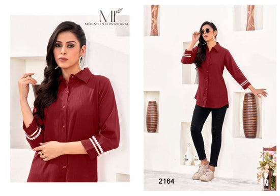 Moksh Dream Shirt D No 2164 Rinkal Cotton Fancy Men Shirt