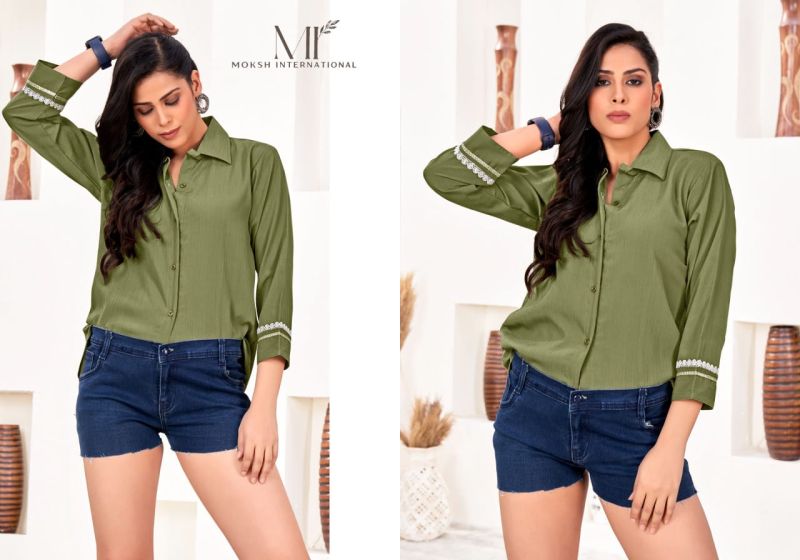 Moksh Dream Shirt D No 2165 Rinkal Cotton Men Shirt