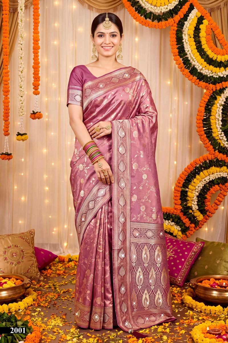 saroj sarees Saroj Nivedita Tissue Saroski Vol 2 Tissue Saree