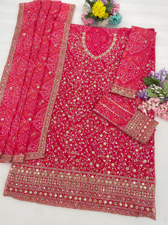 2115 Master Colors A To D Faux Georgette Dress Material