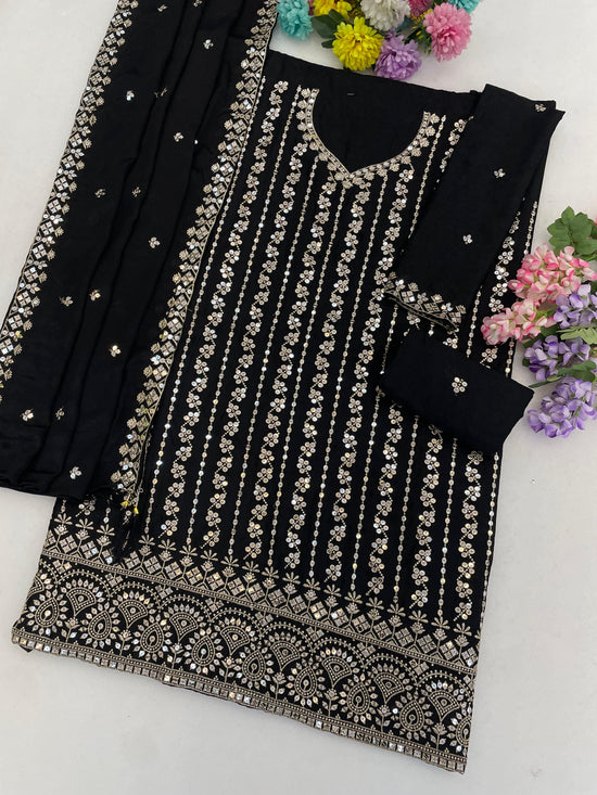 Amrah Wholesale 3115 Master Colors A To D Chinon Embroidered Pakistani Suit