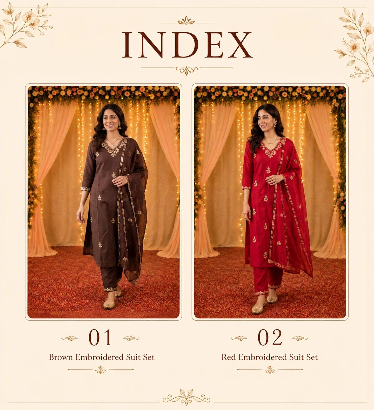 9Star Fanta Cotton Blend Kurti Pant Dupatta Set - Amrah Wholesale