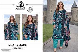 Al - Qasr MA - 323 Pakistani Suit Set Wholesale Catalogue - Amrah Wholesale