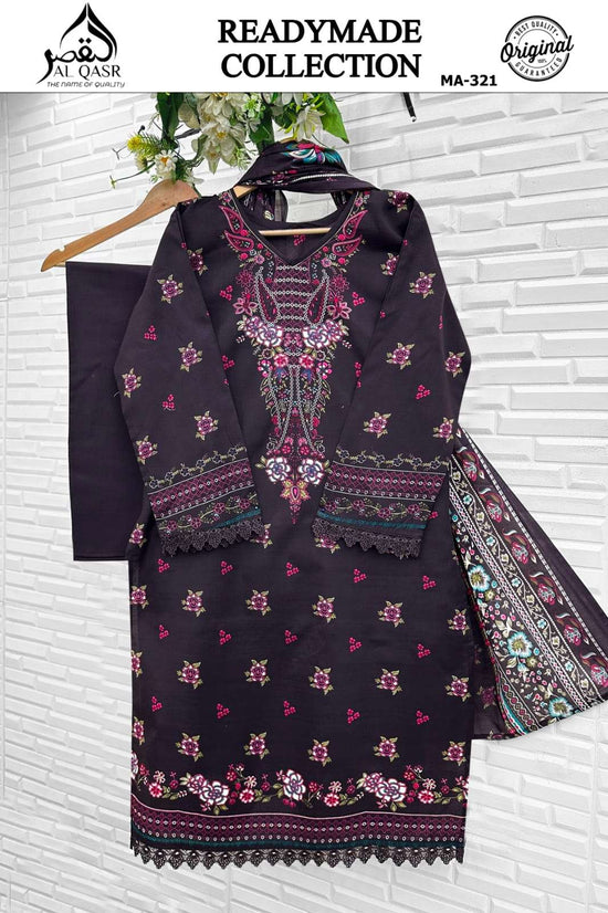 Al - Qasr MA - 323 Pakistani Suit Set Wholesale Catalogue - Amrah Wholesale