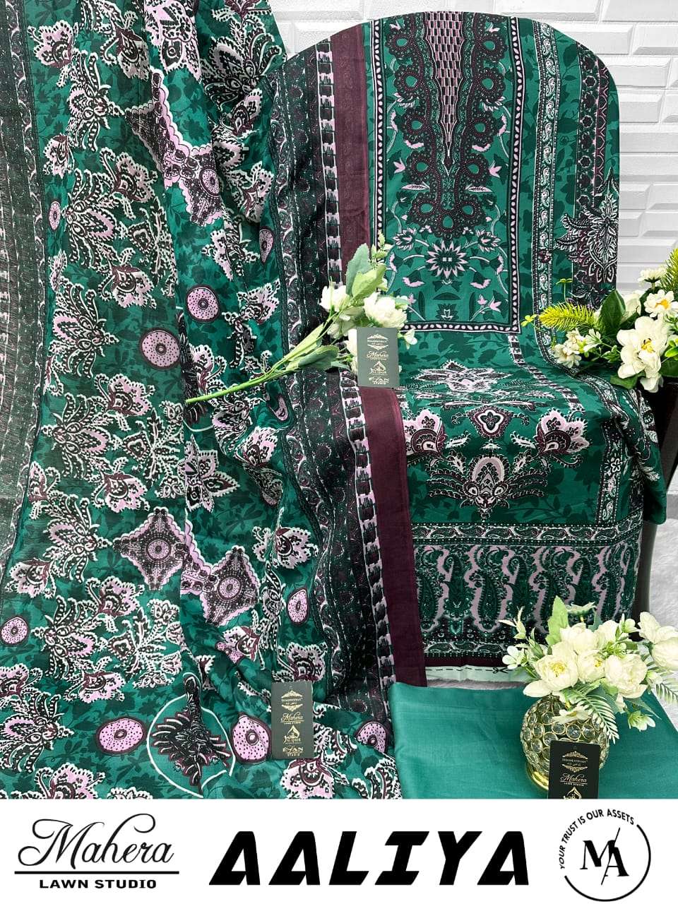 Mahera Lawn Studio Aaliya