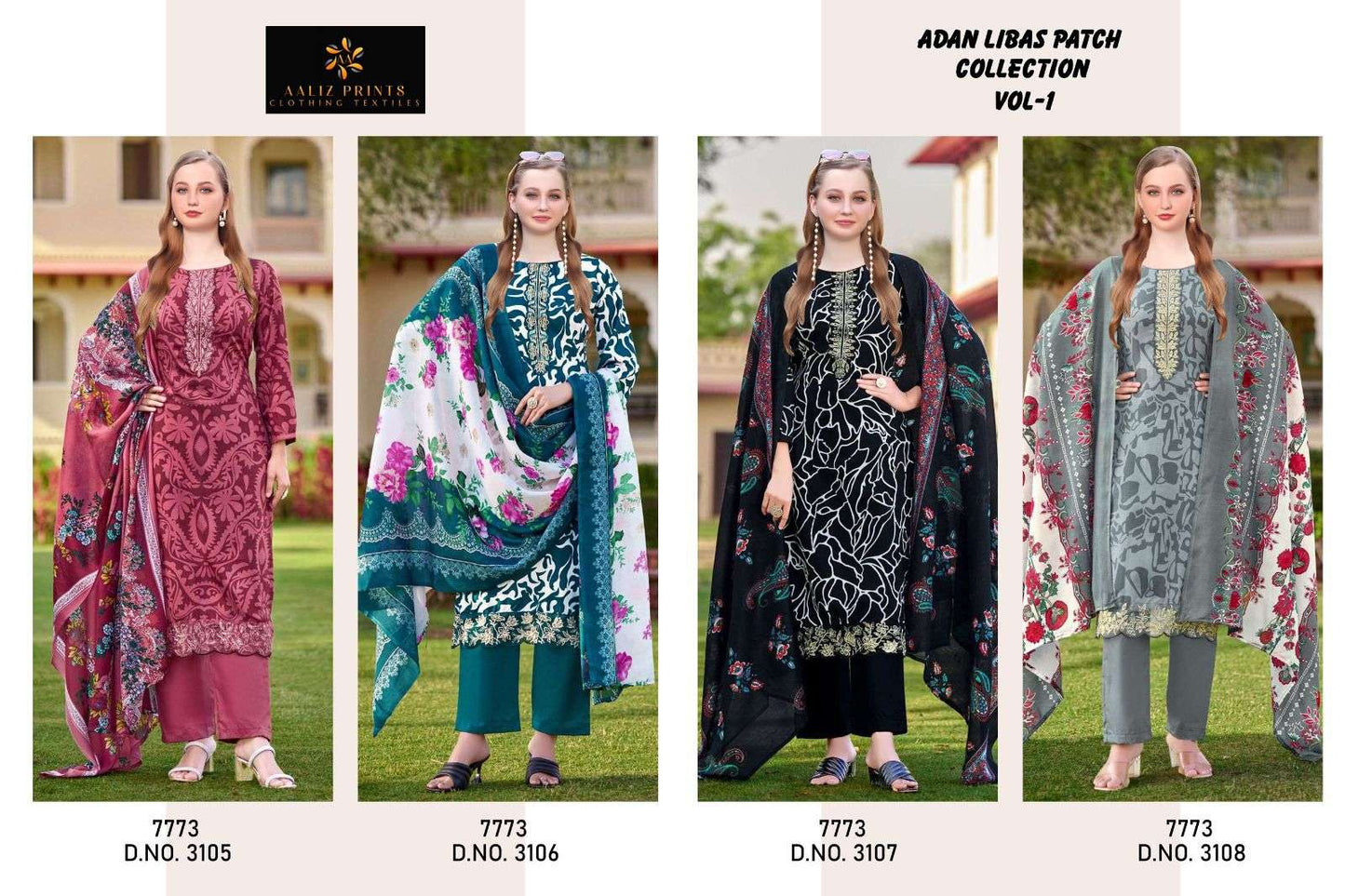 Aaliz Prints Adan Libas Vol-01