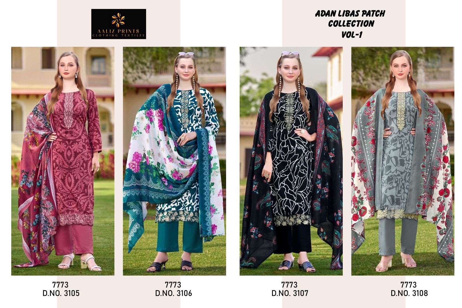 Aaliz Prints Adan Libas Vol-01