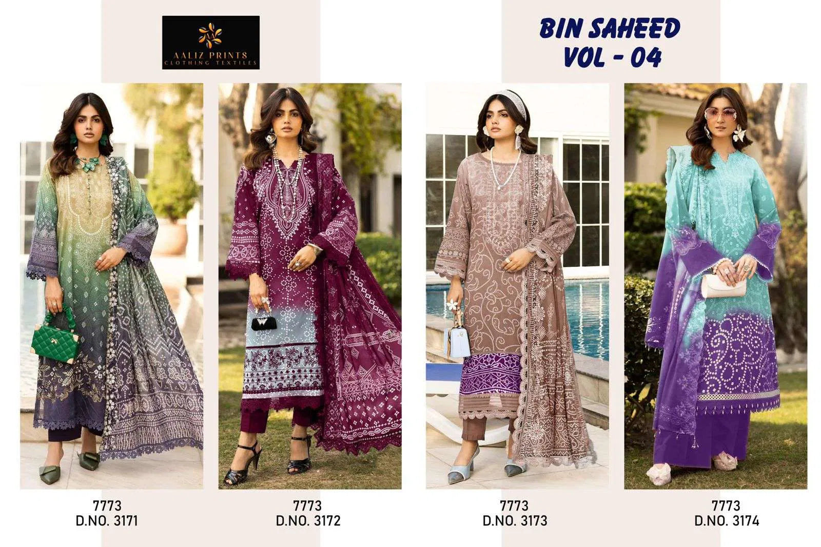 Aaliz Prints Bin Saeed Vol-04