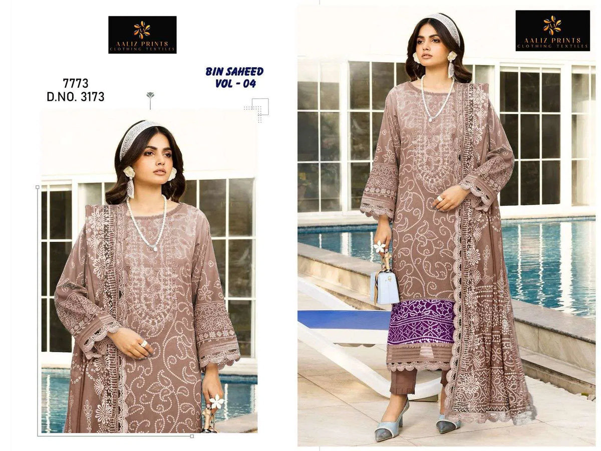 Aaliz Prints Bin Saeed Vol-04