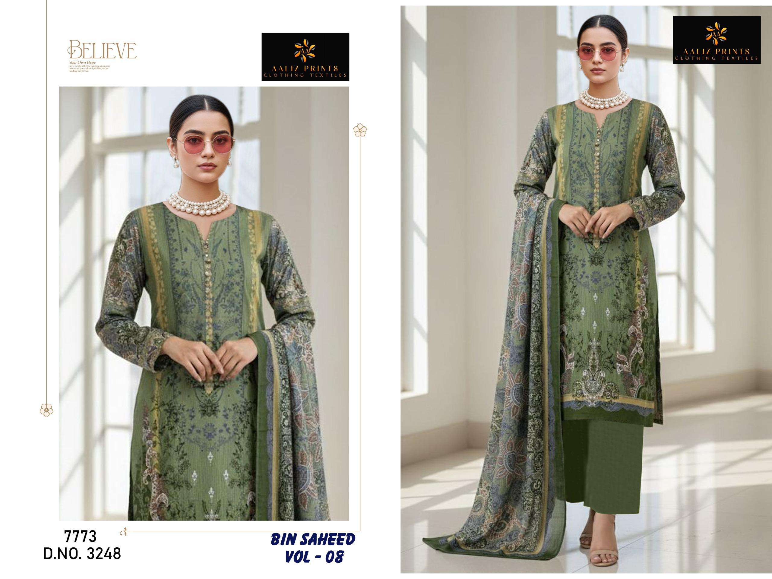 Aaliz Prints Bin Saeed Vol-08